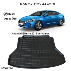 Hyundai Elantra 2016 Sonrası Bagaj Havuzu