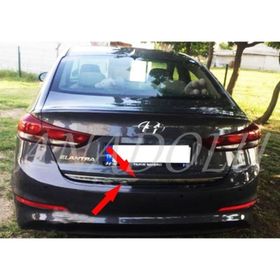 Hyundai Elantra Formlu 2011-2015 Krom Bagaj Alt Çıtası