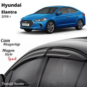 Hyundai Elantra Mugen 2016-2020 Cam Rüzgarlığı