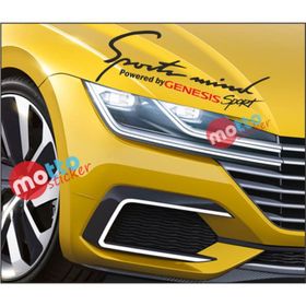 Hyundai Genesis Sports Mind Far Üstü Oto Sticker