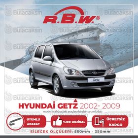 Hyundai Getz 2002-2009 Muz Silecek Takımı