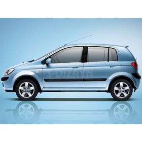 Hyundai Getz 2002-2011 6 Parça Krom Cam Çıtası