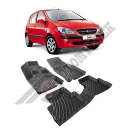 Hyundai Getz 2002 Model 3D Havuzlu Paspas
