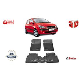 Hyundai Getz 2002 Model 3D Havuzlu Paspas