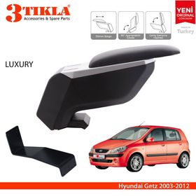 Hyundai Getz 2003 2012 Çelik Ayaklı Gri Siyah Kol Dayama Kolçağı