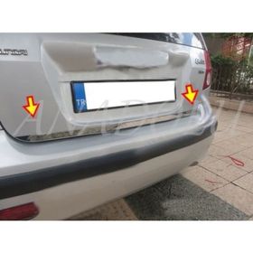 Hyundai Getz Formlu Paslanmaz Çelik Krom Bagaj Alt Çıtası