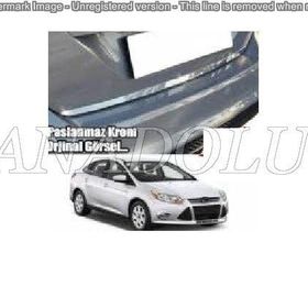 Hyundai Getz Formlu Paslanmaz Çelik Krom Bagaj Alt Çıtası