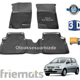Hyundai Getz Havuzlu Paspas Kauçuk Siyah