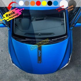 Hyundai Getz Kaput Şerit Sticker