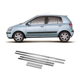 Hyundai Getz Tk 2002 Üzeri Paslanmaz Çelik 6 Parça Krom Cam Çıtası