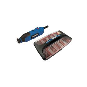 Hyundai HGRV187 135W 187 Parça 345x225x125 mm Mini Taşlama Gravür Seti