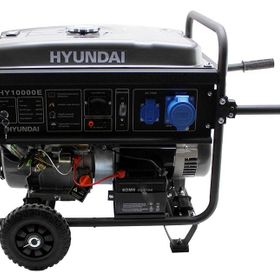 Hyundai HHY10000E-3 10.6 kVA Trifaze İpli/Marşlı Benzinli Jeneratör