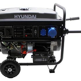 Hyundai HHY10000E-3 10.6 kVA Trifaze İpli/Marşlı Benzinli Jeneratör