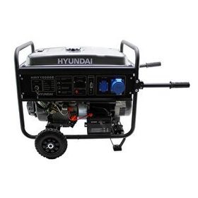 Hyundai HHY10000E-3 10.6 kVA Trifaze İpli/Marşlı Benzinli Jeneratör