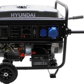 Hyundai HHY10000E-3 10.6 kVA Trifaze İpli/Marşlı Benzinli Jeneratör
