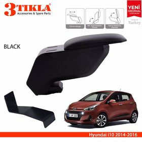 Hyundai İ10 2013 2019 Çelik Ayaklı Siyah Kol Dayama Kolçağı
