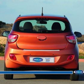 Hyundai İ10 Arka 2013 Ve Sonrası Krom Tampon Eşiği