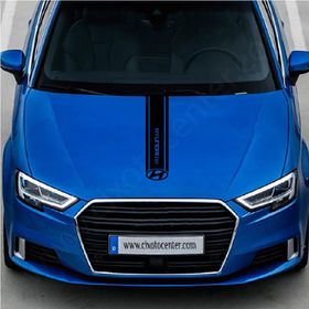 Hyundai İ10 Kaput Şerit Sticker