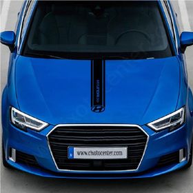 Hyundai İ10 Kaput Şerit Sticker
