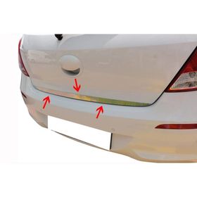 Hyundai İ20 2008-2012 Krom Bagaj Alt Çıtası