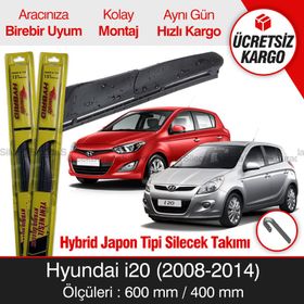 Hyundai İ20 2008-2014 Silecek Takımı