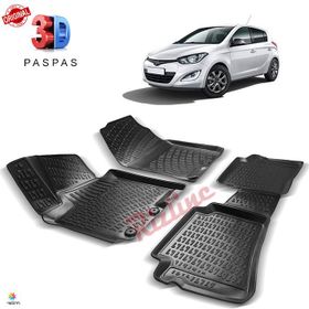 Hyundai İ20 2008-2014 Siyah 3D Havuzlu Paspas