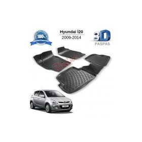 Hyundai İ20 2009-2014 3D Havuzlu Paspas