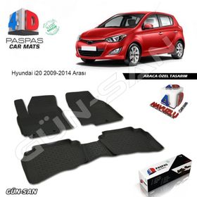 Hyundai İ20 2009-2014 4D Havuzlu Paspas
