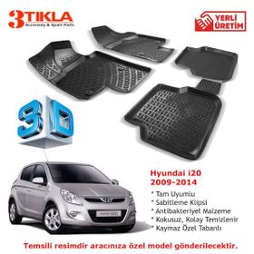Hyundai İ20 2009-2014 Seti 3D Havuzlu Paspas