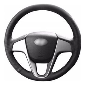 Hyundai i20 2009-2015 Deri Direksiyon Kılıfı
