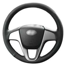 Hyundai i20 2009-2015 Deri Direksiyon Kılıfı