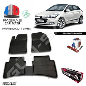 Hyundai i20 2014 Sonrası 4D Havuzlu Paspas