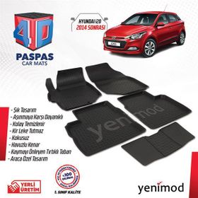 Hyundai i20 2014 Sonrası 4D Havuzlu Paspas