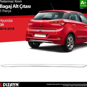 Hyundai İ20 2014 Üzeri 6212030 Krom Bagaj Alt Çıtası