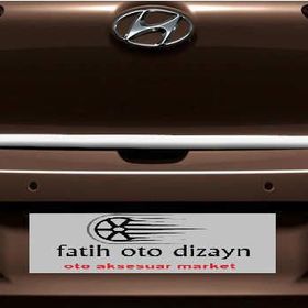 Hyundai İ20 2015-2018 Krom Bagaj Alt Çıtası