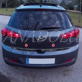 Hyundai İ20 Formlu 2012-2014 Krom Bagaj Alt Çıtası