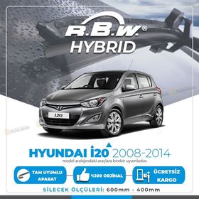 Hyundai i20 RBW Hybrid 2008-2014 Silecek Takımı