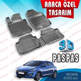 Hyundaı I30 2012-2016 3D Havuzlu Paspas