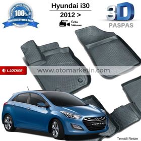 Hyundai İ30 2012-2017 3D Havuzlu Paspas