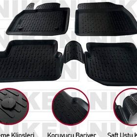 Hyundai İ30 2012-2017 3D Havuzlu Paspas