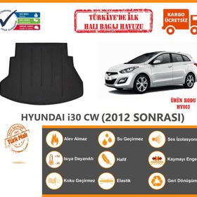 Hyundai i30 CW 2012 Sonrası Halı Bagaj Havuzu