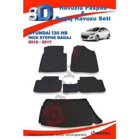Hyundai İ30 İnce Stepne 2012-2017 Paspas ve Bagaj Havuzu