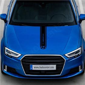 Hyundai İ30 Kaput Şerit Sticker