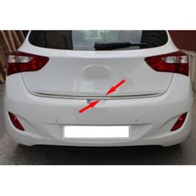 Hyundai İ30 Paslanmaz Çelik 2013 Üzeri Krom Bagaj Alt Çıtası