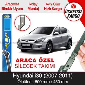 Hyundai i30 RBW 2007-2011 Muz Silecek Takımı