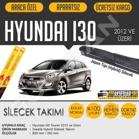 Hyundai i30 Tourer 2012 Sonrası Muz Silecek Takımı