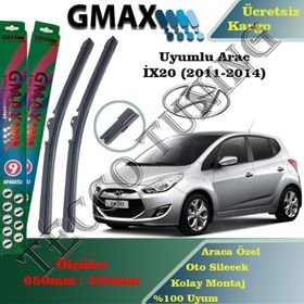 Hyundai İx20 2011-2014 Silecek Takımı