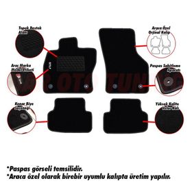 Hyundai ix35 2010 2015 Halı Paspas Seti