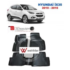 Hyundai ix35 2010 Model 3D Havuzlu Paspas