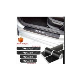 Hyundai İX35 4 Adet Karbon Kapı Eşiği Sticker